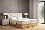 Boxspringbett LOLLY4 Beige - Breite: 149 cm - H4