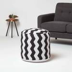 Designer Hocker Pouf Chevron 45 x 40 x 45 cm