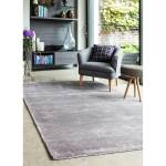 Tapis de salon tufté main FLAMINGO Argenté - 200 x 300 cm