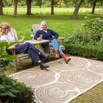 Outdoor-Teppich 433911 Braun - Kunststoff - 150 x 1 x 240 cm