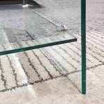 Table basse verre trempé étagère - ICE Verre - 110 x 35 x 55 cm