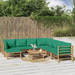 Salon de jardin 3028491-28 (lot de 9) Marron - Vert