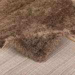 Hochflor Langflor Shaggy Teppich Glow Braun - 80 x 150 cm