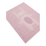 Tapis enfant BUNNY Rose foncé - Matière plastique - 95 x 6 x 125 cm