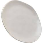 Assiettes plates Organic (lot de 4) Gris - 20 x 2 x 20 cm