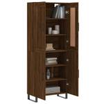 Highboard DE1823 Braun - Holzwerkstoff - 34 x 180 x 70 cm