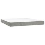 Boxspringbett 3017290-20 Hellgrau - Breite: 160 cm