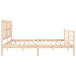 Bettgestell-K-15870 Braun - Holzwerkstoff - 206 x 100 x 206 cm