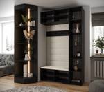 Garderobe Inova 4 Z20 Schwarz - Gold - Grau - Gold