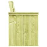 Gartenstuhl 49033 Braun - Holzwerkstoff - Holzart/Dekor - 58 x 86 x 60 cm