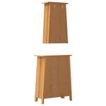 Badmöbel Set 3223458 (2-teilig) Braun - Massivholz - Holzart/Dekor - 59 x 80 x 32 cm