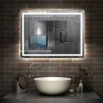 AICA LED Badspiegel J26 Wandschalter