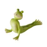 in Set 3er Froschfiguren Yoga Haltungen