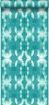 papier peint motif shibori tie-dye 7204 Turquoise - Fibres naturelles - Textile - 53 x 1005 x 1005 cm