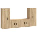 TV-Schrank 4er Set D969 Eiche Sonoma Dekor