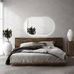 LED-Dekospiegel Oval (Warm 3000K) 40 x 70 cm