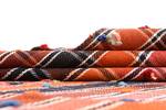 Teppich Jajim XCIX Orange - Textil - 137 x 1 x 225 cm