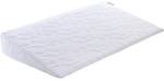 Coussin en forme de coin 35x70 cm Tissu - Blanc