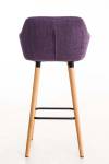 Tabouret de bar Grant Mauve