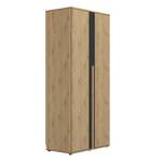 Dressing 2 portes L100 Marron - Bois manufacturé - 100 x 235 x 61 cm