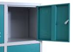 Aktenschrank L58 Grün - Metall - 70 x 185 x 40 cm