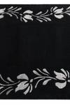 Tapis de passage Darya DLXXXI Noir - Textile - 81 x 1 x 404 cm