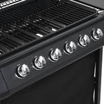 Gasgrill 296302 Schwarz - Metall - 112 x 98 x 54 cm