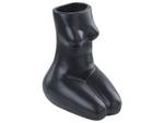 Blumenvase PYRGOS Schwarz - Porzellan - 14 x 22 x 19 cm