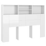 Armoire de tête de lit 3013699 Blanc brillant