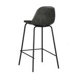 Tabouret de bar Henrik (Lot de 2) Noir