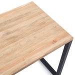 Table  bureau 1 tiroir 60x120x75cm NG-EV Noir - Bois massif - Bois/Imitation - 120 x 73 x 60 cm