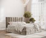 Boxspringbett Moretti Beige - Breite: 200 cm