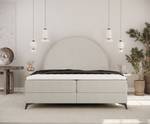 Boxspringbett Circle Beige - Breite: 120 cm