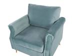 Fauteuil VIETAS Doré - Vert - Menthe