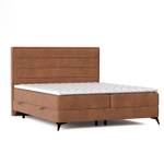 Boxspringbett Chiasso Braun - Breite: 163 cm