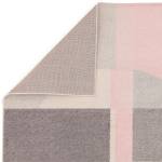 Tapis tissé plat moderne BIBO Rose foncé - 120 x 170 cm