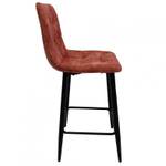 Lot de 2 chaises de bar - NAMI Rouge