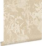 Tapete tropische Blätter 7471 Beige