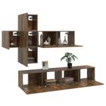 TV-Schrank 7er Set D157 Raucheiche Dekor