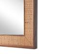 Miroir IGUALA Marron - Bambou - 54 x 74 x 5 cm