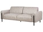 3-Sitzer Sofa ASKIM Schwarz - Grau - Hellgrau