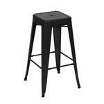 Tabouret de bar Indus (Lot de 2) Noir