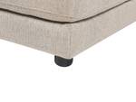 Pouf ottoman SIGTUNA Beige - Noir