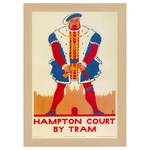 Hampton 1923 Court Poster Bilderrahmen