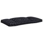 Coussin de palette 3005779-2 (lot de 2) Noir - Blanc