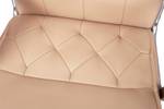 Bürostuhl Dariana Beige - Textil - 62 x 114 x 70 cm