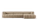 modulares Ecksofa HARRY 5 Sitzplätze Karamell