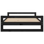 Hundebett  821491 Schwarz - Holzwerkstoff - 75 x 28 x 105 cm