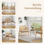 Akzentstühle VH33791ZMDE (2er Set) Braun - Holzwerkstoff - 55 x 79 x 59 cm