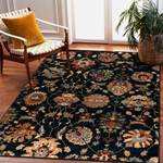 Tapis en Laine Superior Latica Bleu 135 x 200 cm